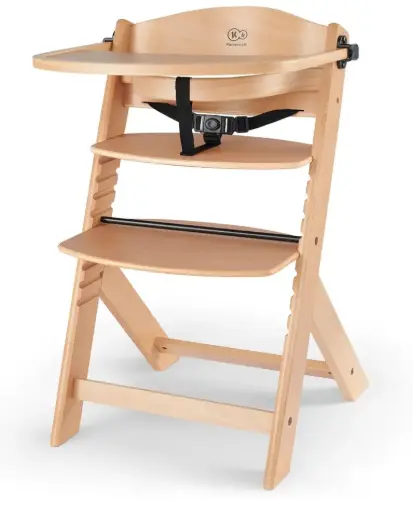 Kinderkraft ENOCK Trona bebé de Madera